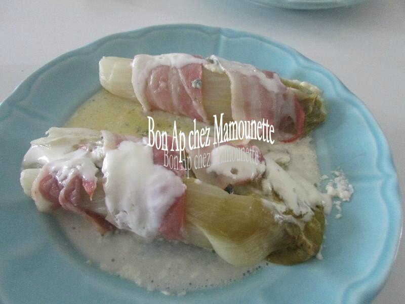 Endives lardées au roquefort 013