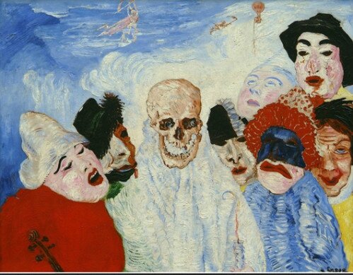 La mort et les masques de James Ensor