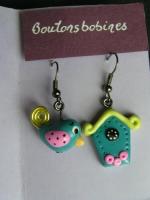 boucles nichoir oiseau