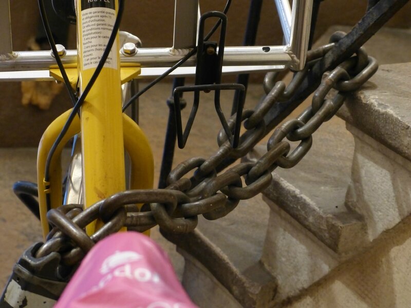 vélo jaune La Poste (2)