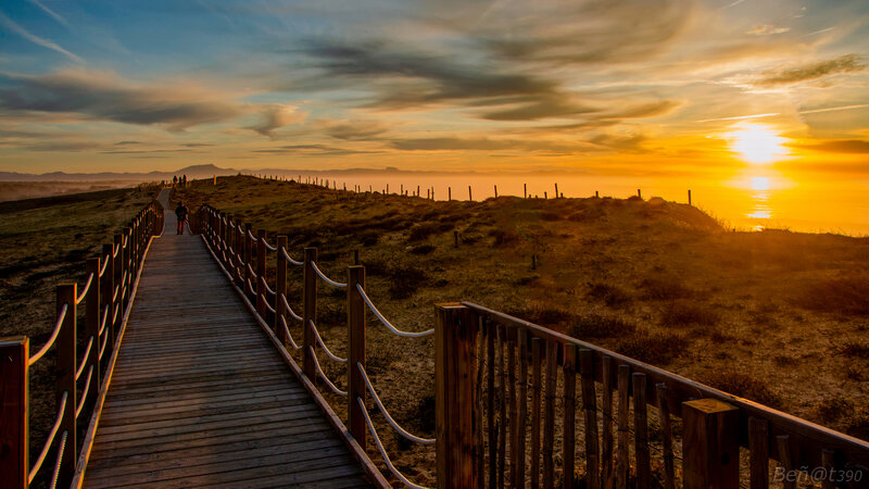 Dune au soir