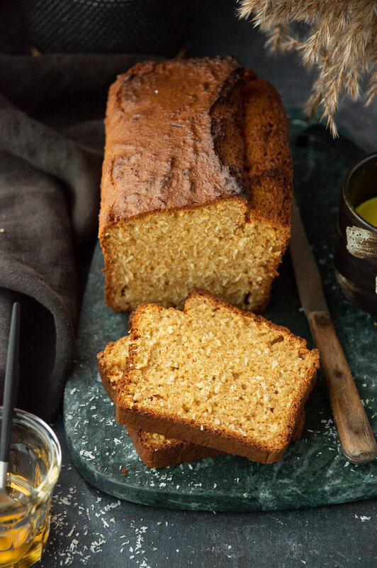 cake coco épeautre sans lactose