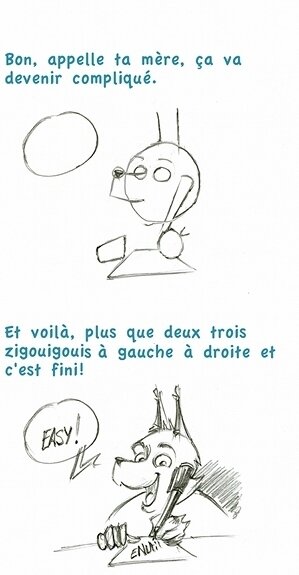 Apprendre à dessiner Enutil 2