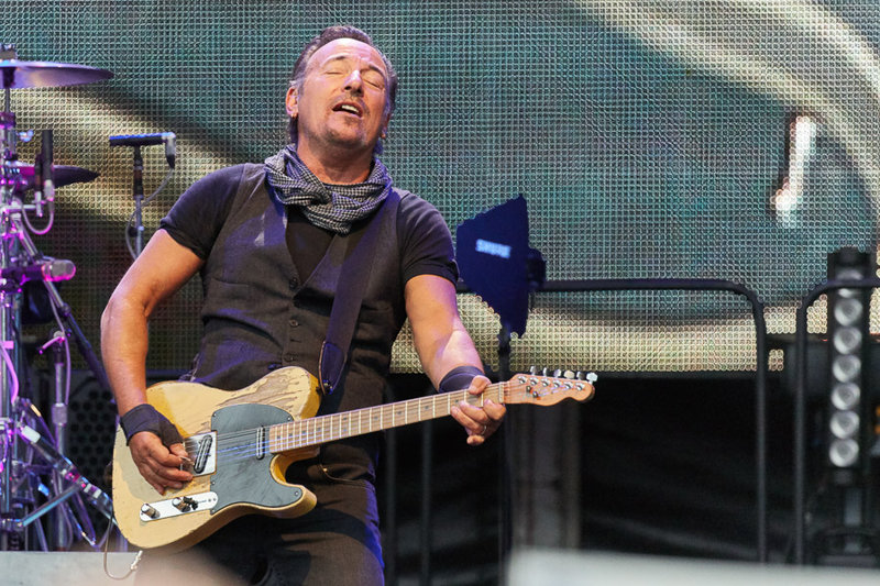Le chanteur Bruce Springsteen