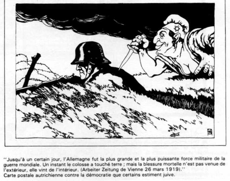Coup de poignard dans le dos