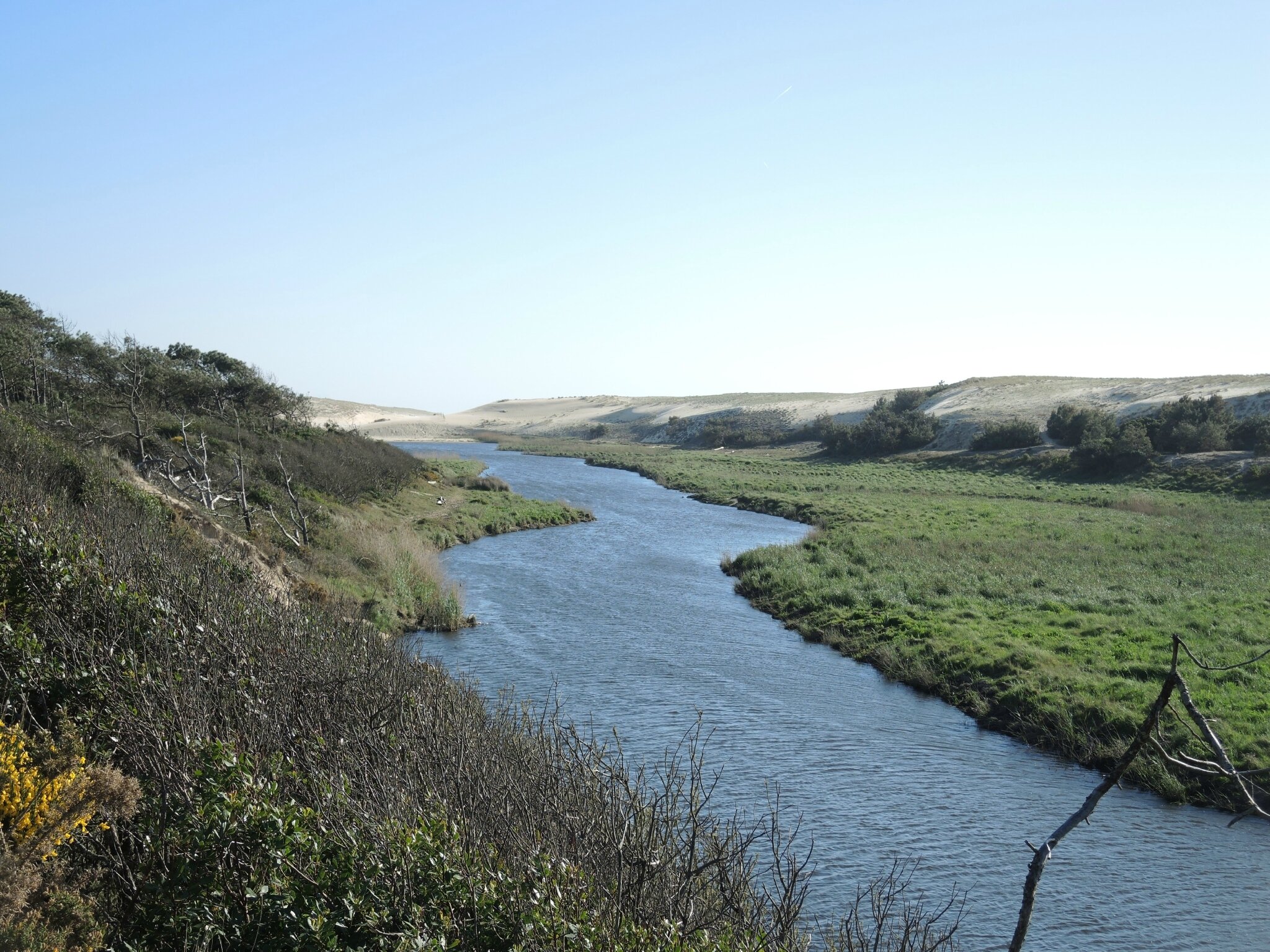 Moliet-et-Maa, sentier découverte, courant d'Huchet