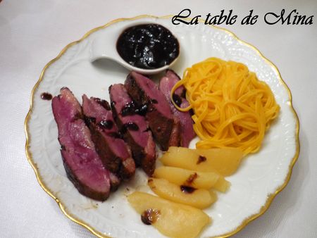 Magrets poêles aux poires et chutney de figues au porto recettes legumes Chutney de figues