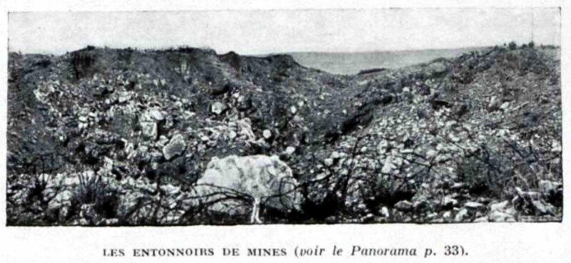 Vauquois entonnois de mines