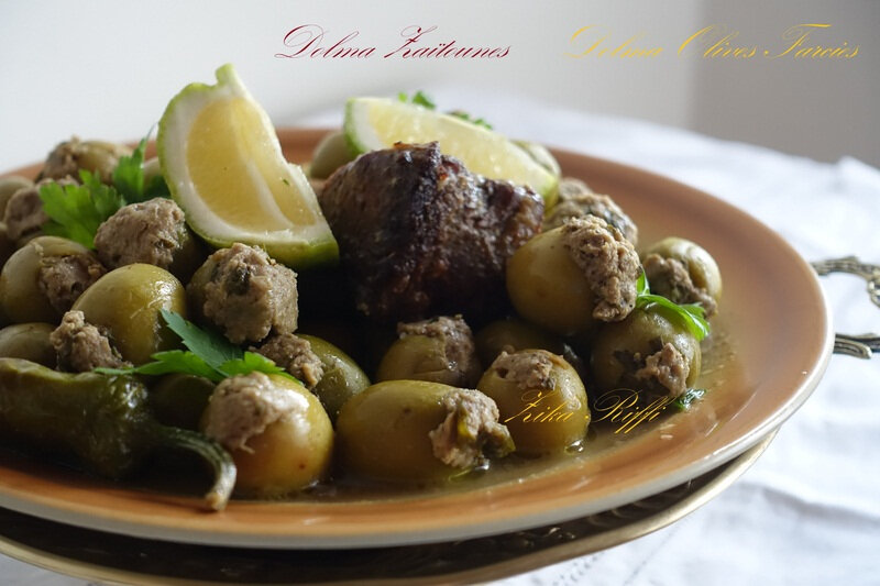 olives farcies ou dolma b zaitoune