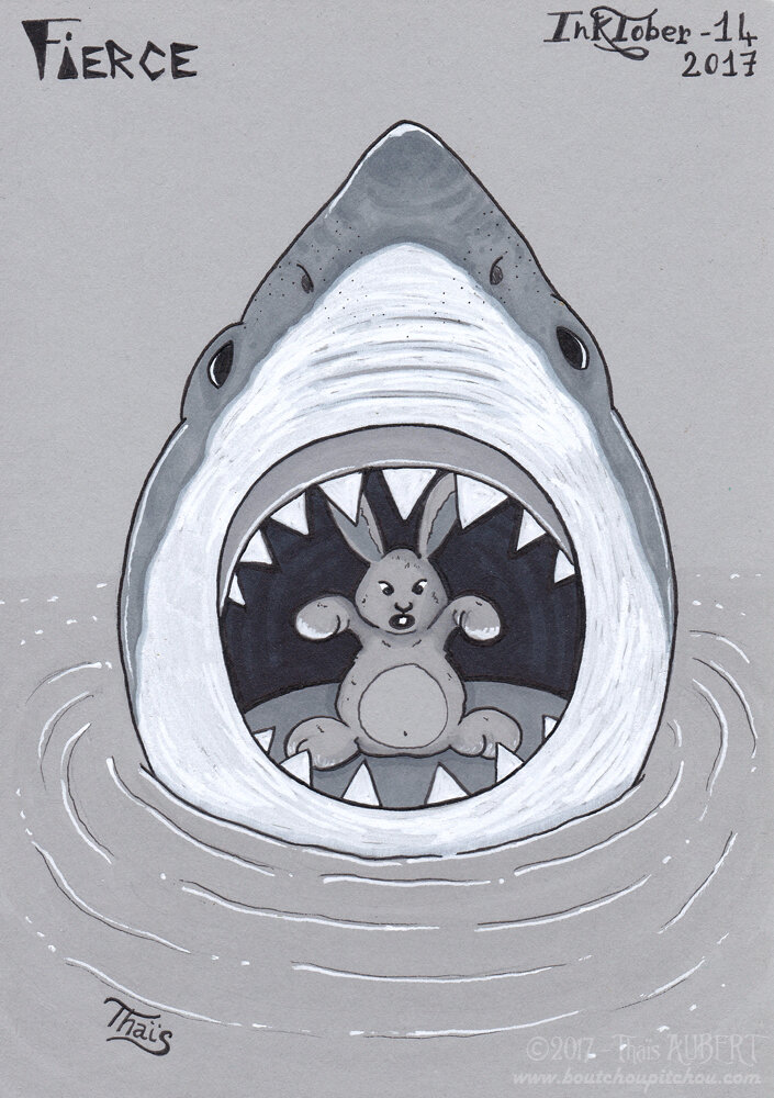 Inktober 14-fierce