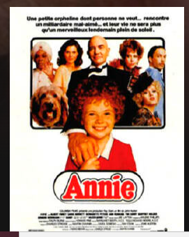 l’affiche du film « Annie »