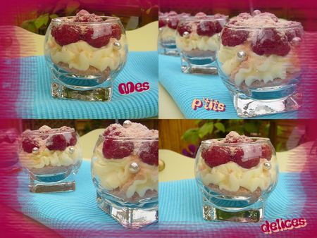 Trifles roses recettes dessert Trifles roses