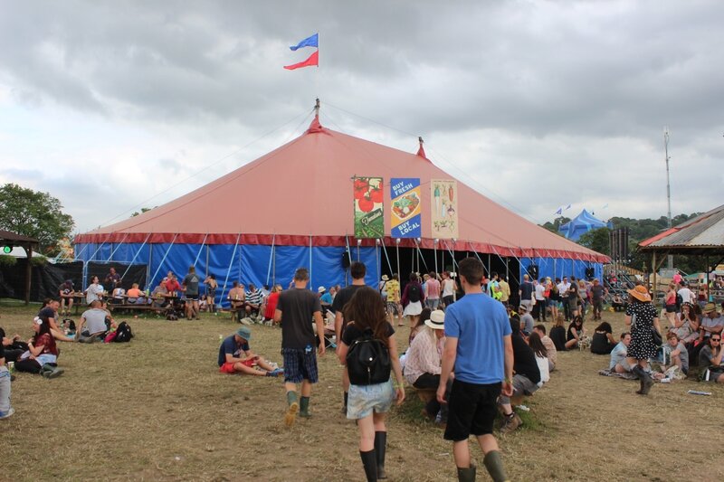 William's Green stage Glastonbury festival 2015