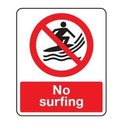 No Surfing