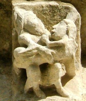 sculpture couple baiser corme écluse2