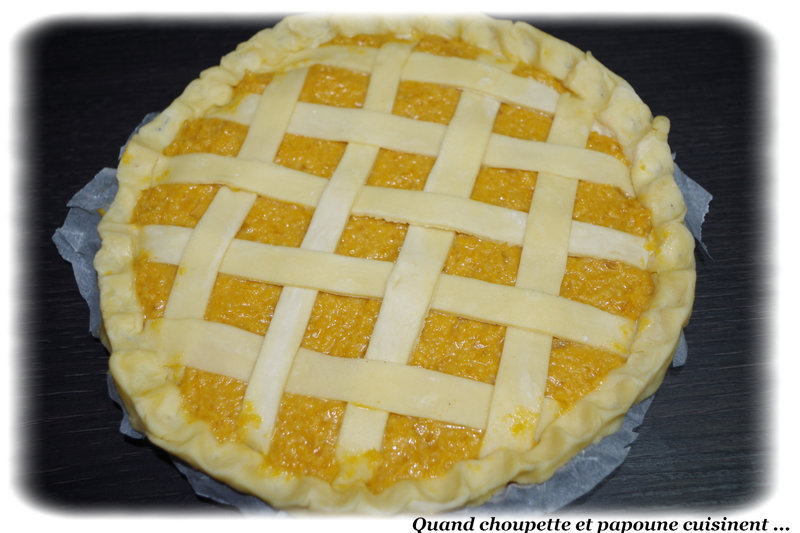 tarte dorée à la courge-8325