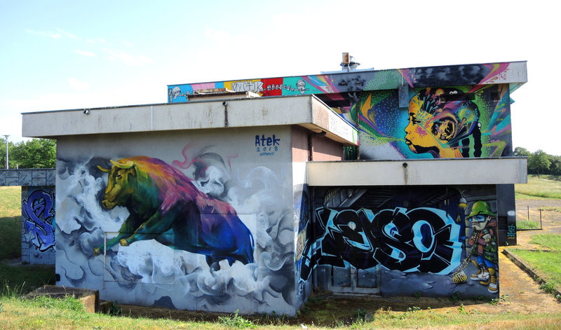 Street art city, le bunker, extérieur