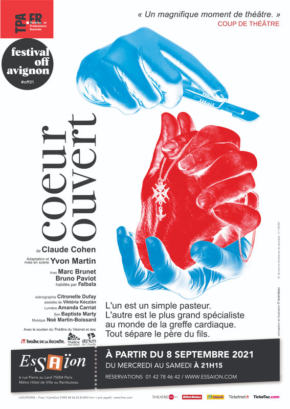 affiche coeur ouvert Paris