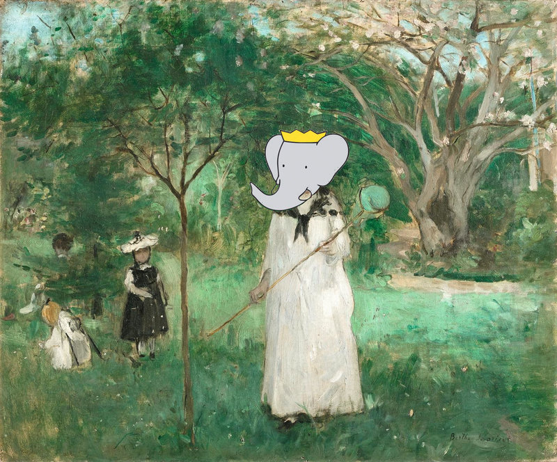 2021 12 09 Babar à la Chasse aux papillons