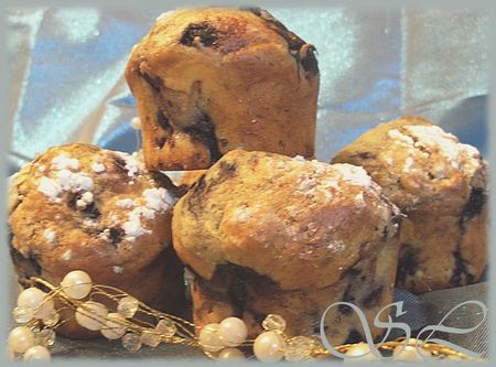 Muffins de fête aux myrilles fraiches recettes Muffins de fête aux myrilles fraiches