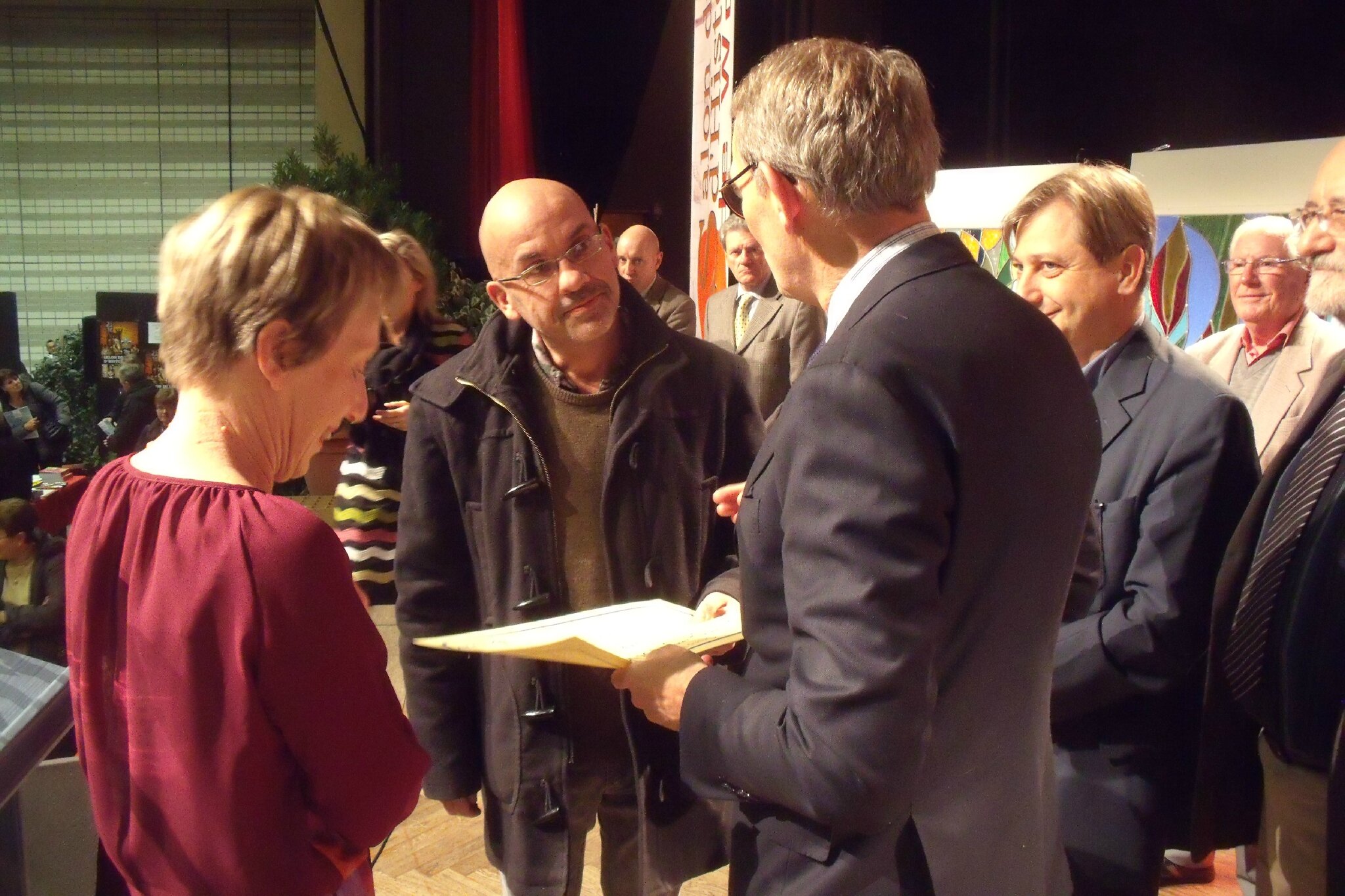 J-J. Aillagon remet le Prix de la Ville de Woippy
