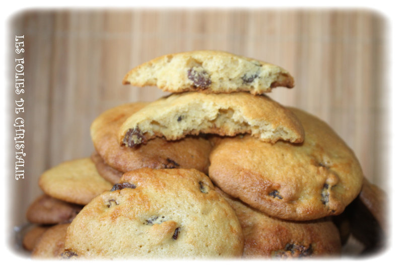 Cookies aux raisins secs 7