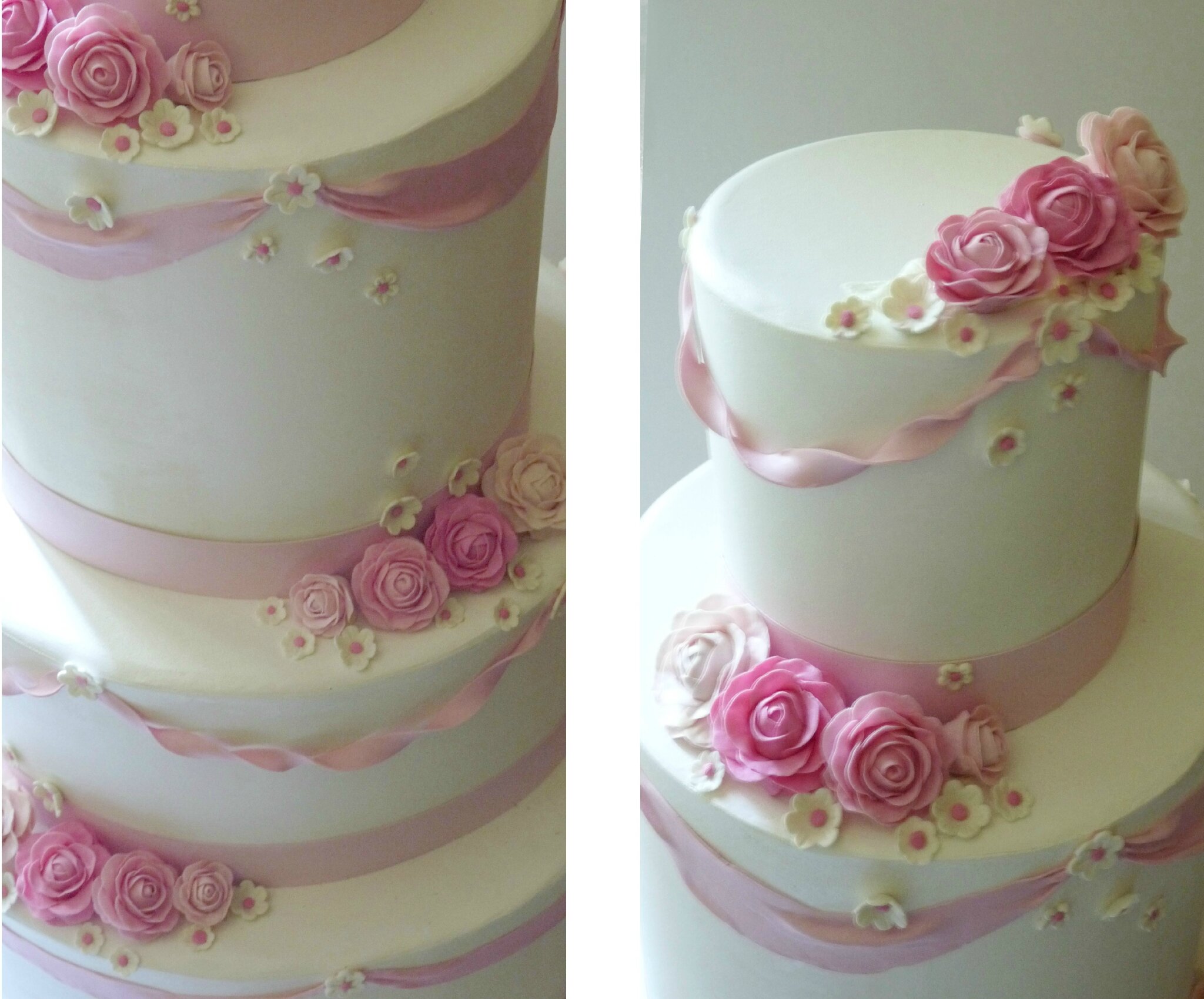 Wedding cake, carton et modelage