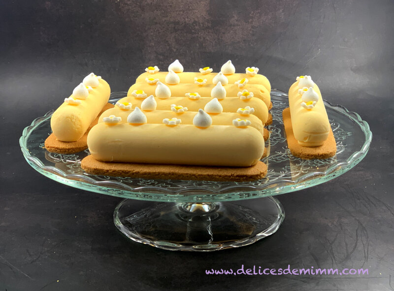 Tartes au citron revisitées en fingers 3