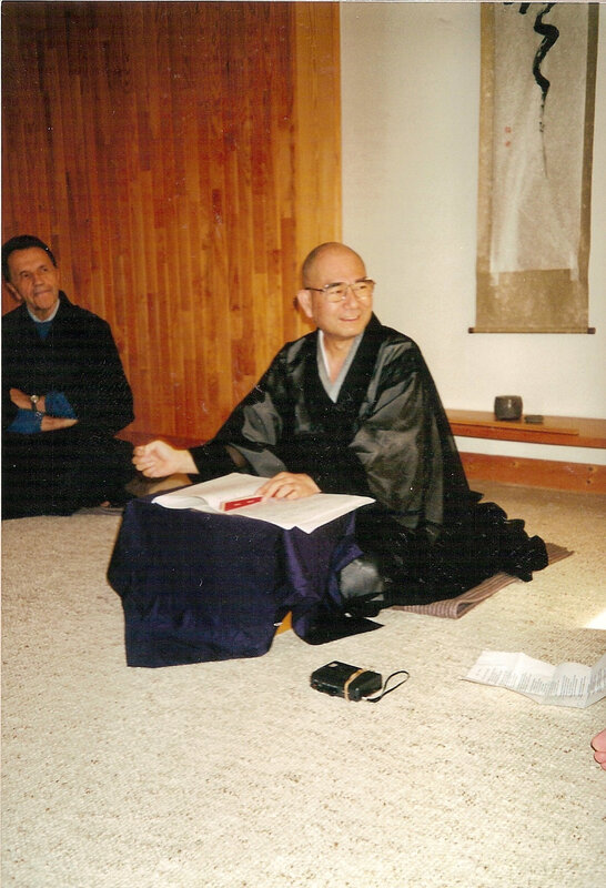 Eizan Rôshi, seshin à St Gervais
