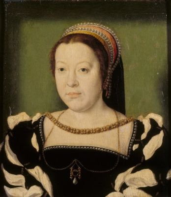 Catherine de Médicis à 17 ans, par Corneille de Lyon