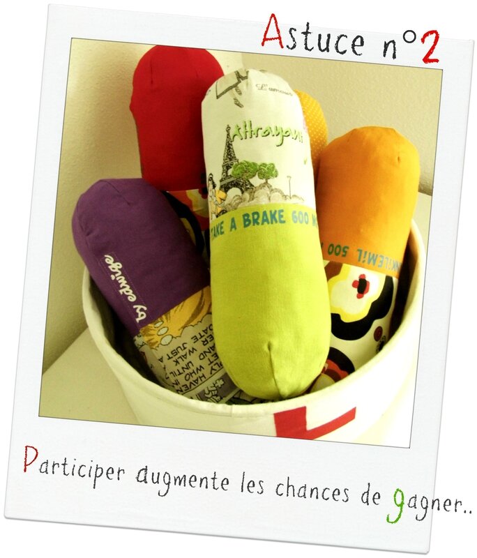 Jeu gélule Astuce N°2 Août 20114