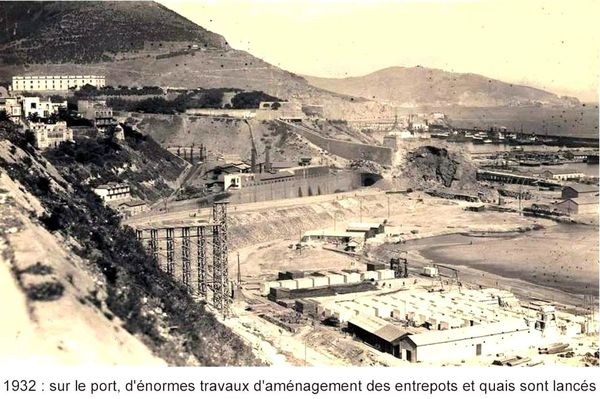 Oran- 139- travail sur les quais