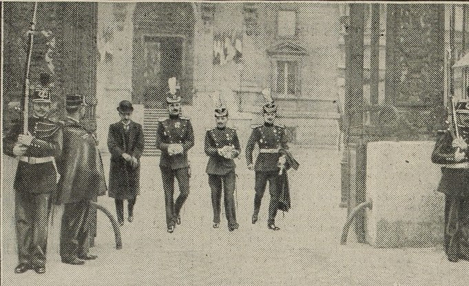 1911 11 19 Roi de Serbie à Paris Excelsior p5R