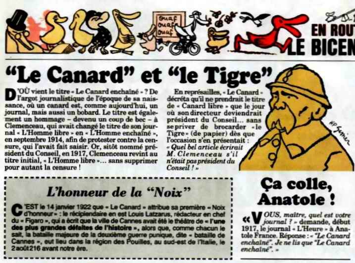 Le canard et le tigre