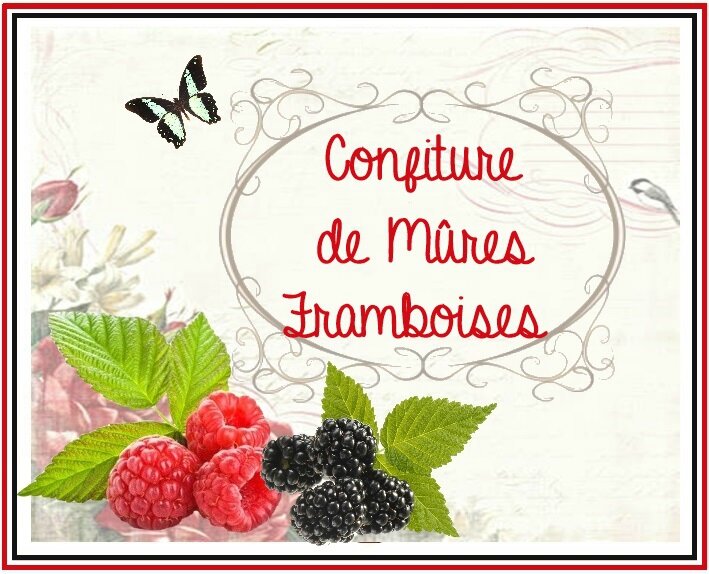 conf mûres framboises