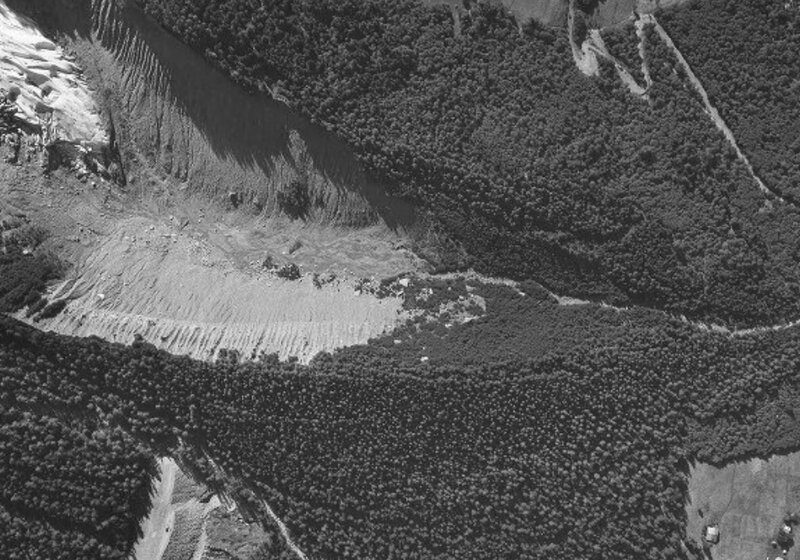 ancienne moraine bossons 1960
