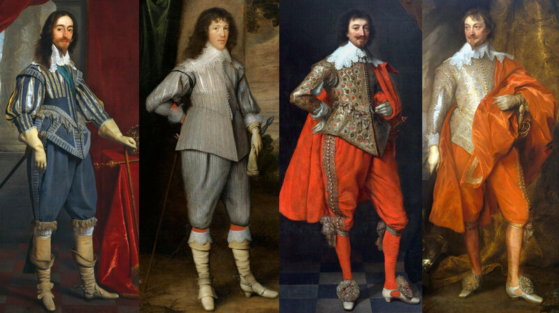 Portraits anglais, 1631-1635