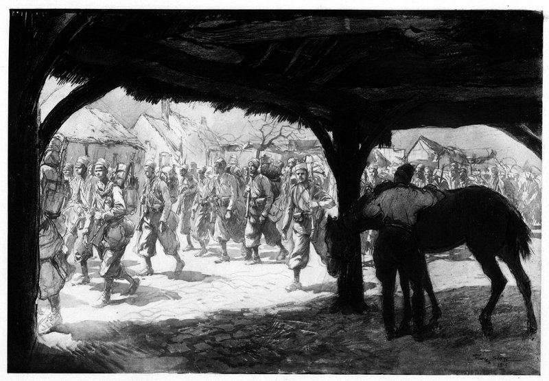 Tirailleurs algériens, 1917 Scott