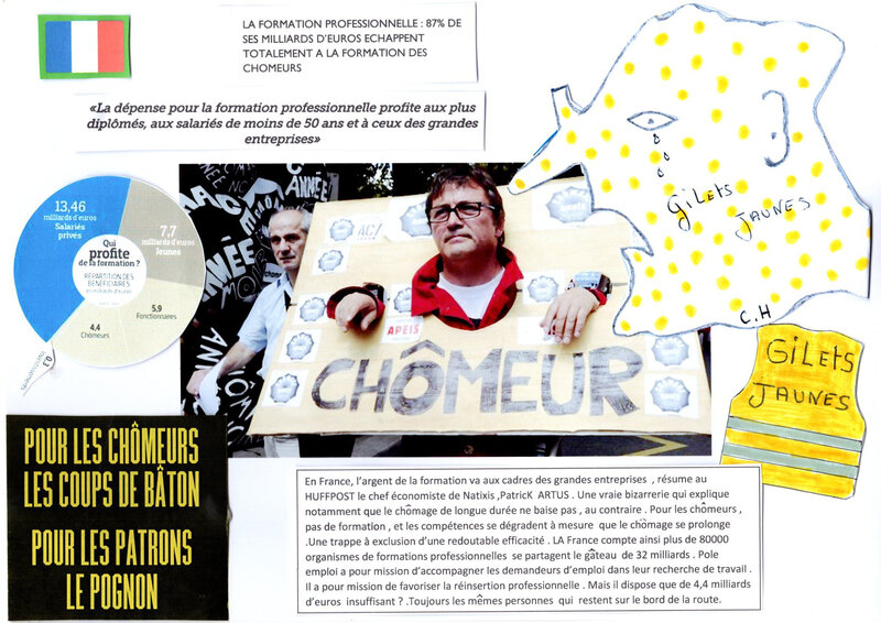 Acte XV de protestation des Gilets Jaunes: le coup de gueule d’un chômeur normand…