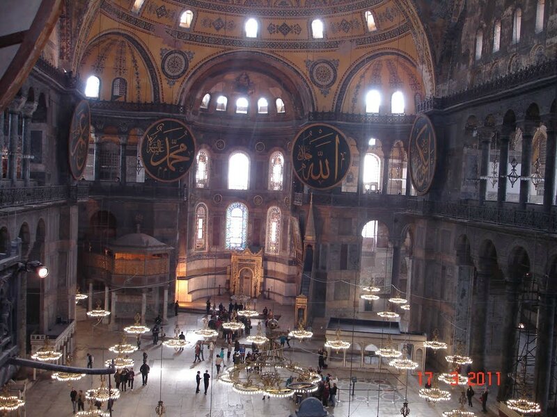 Istanbul - Sainte SopHie - intérieur