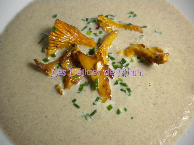 Soupe d automne aux champignons Les Delices de Mimm