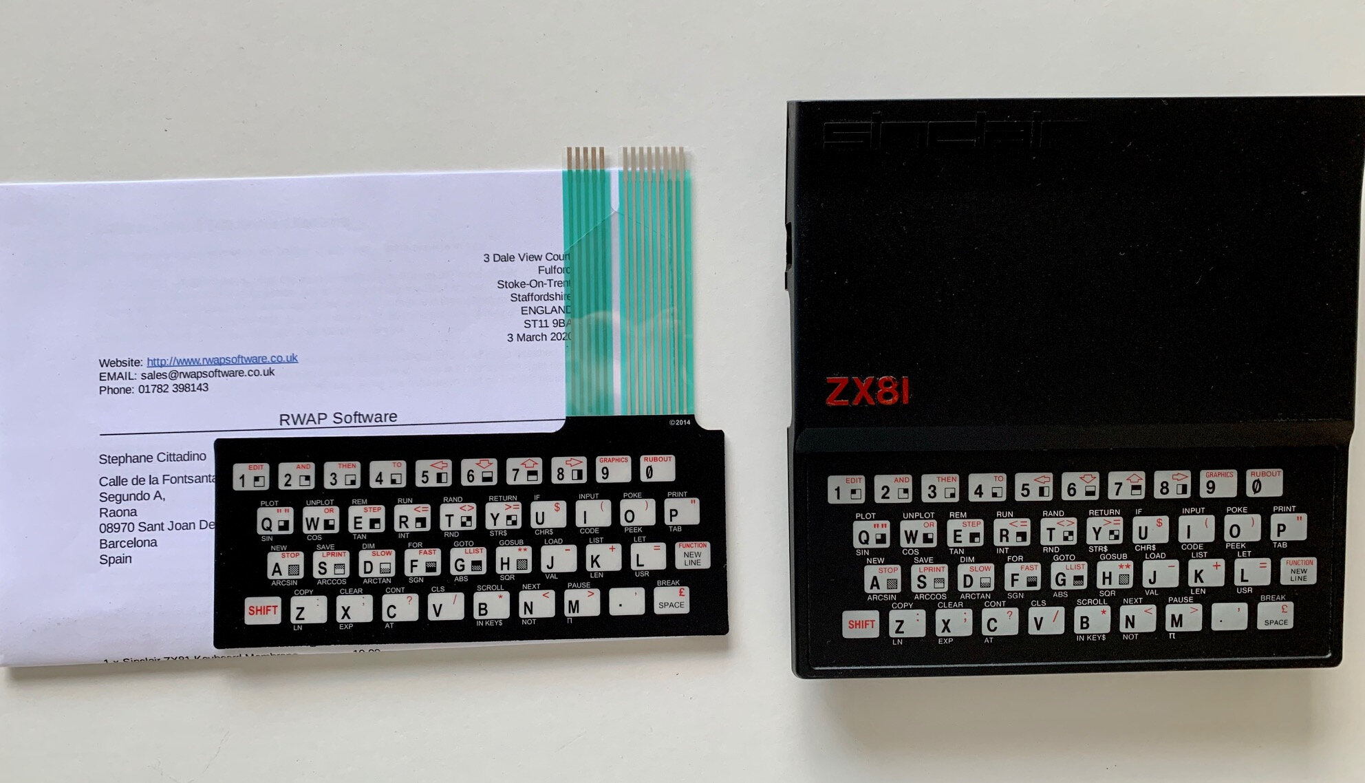 Réparer le clavier de son ZX81 - Le Retroblog de Turk182!
