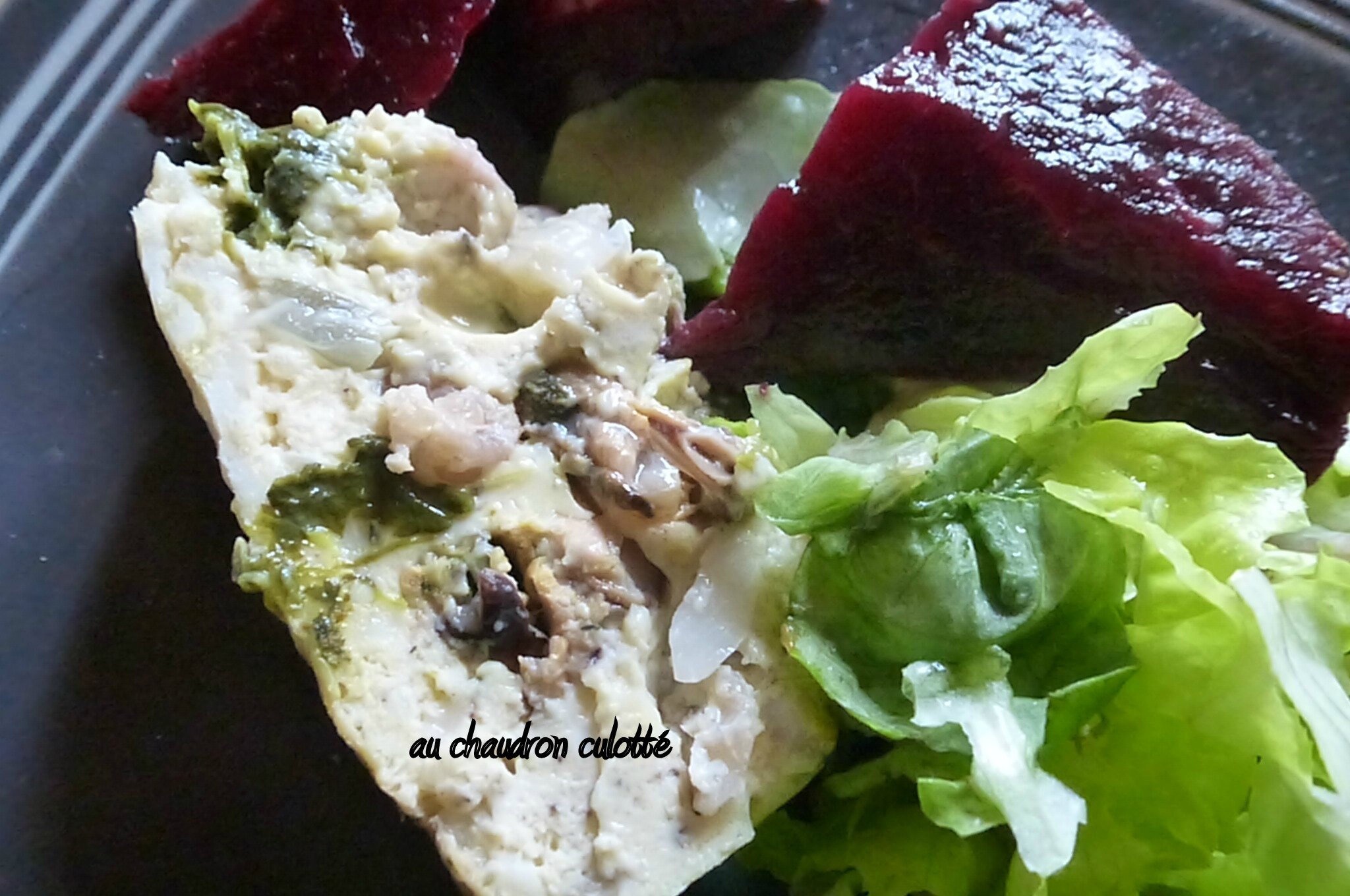 terrine aux fruits de mer Au chaudron culotté
