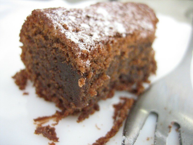 Gâteau fondant au chocolat