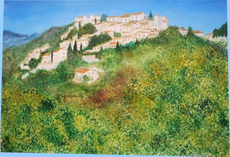 paysage provençal modifié