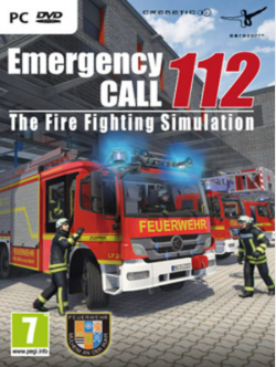affiche du jeu Emergency Call 112 - The Fire Fighting Simulation