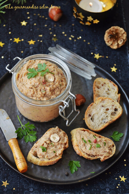 rillettes express chataignes vegan sans gluten Noël