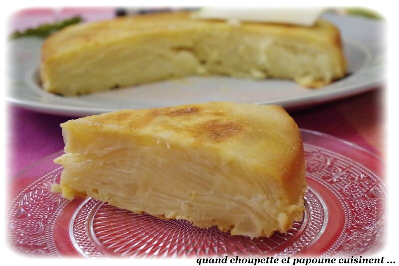 gâteau invisible poires vanille-5789