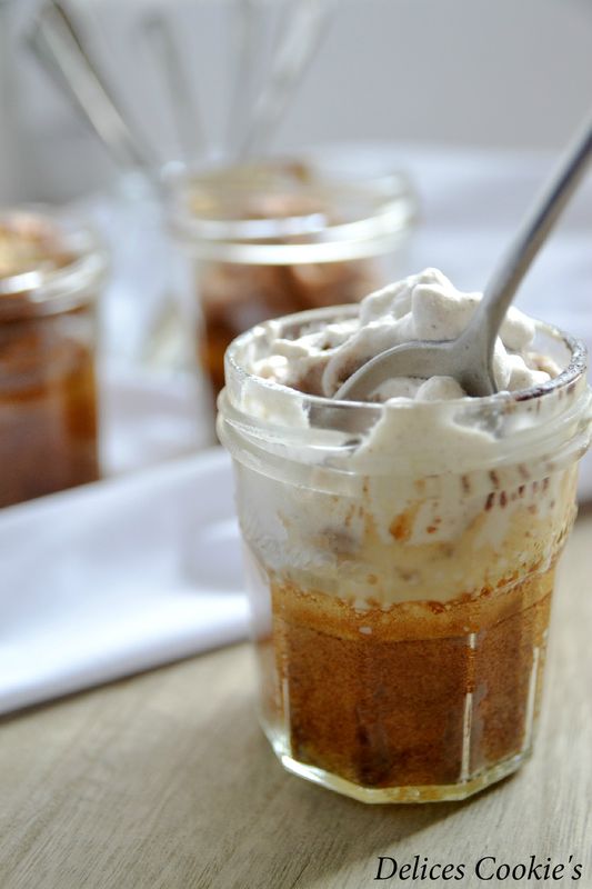 Popovers IG bas in a jar, banana ice cream mocha & whipped vanilla tonka