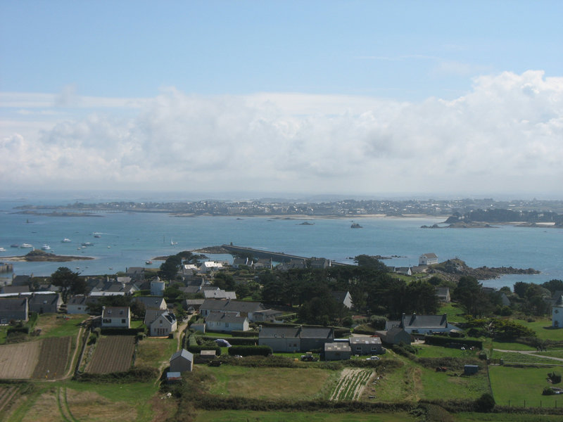 Île de Batz, le phare, panorama